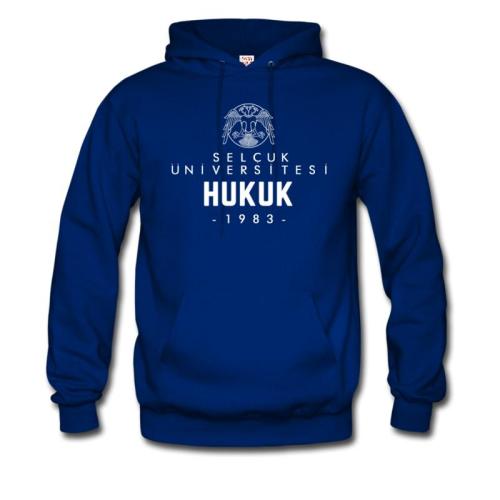 Selçuk Üniversitesi Hukuk Fakültesi Hoodie Model 1