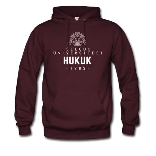 Selçuk Üniversitesi Hukuk Fakültesi Hoodie Model 1