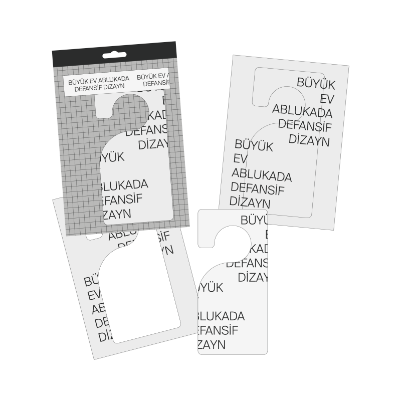 Defansif Dizayn Kapı Askısı